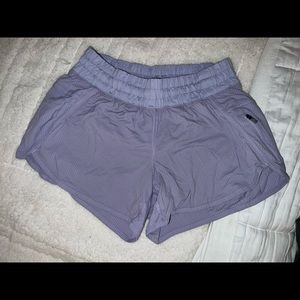 Lululemon Low Rise Tracker Shorts